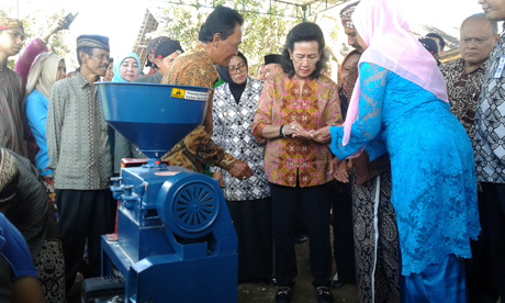 GKR Hemas : DIY Masih Mampu Pertahankan  Sebagai Lumbung  Padi 