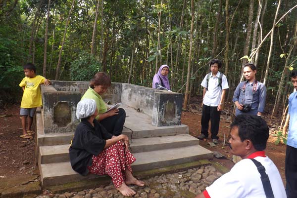 Petilasan Roro Jonggrang di Desa  Wisata Wonosari di Tinjau BCB Gunungkidul dan DIY