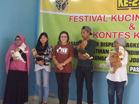  HUT Kota Jogja Ke 259 TH 2015 Gelar Kontes Satwa "Kucing  Kimura Raih Best Off the Best