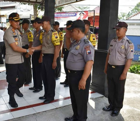 Hadapi Tanggap Bencana, Polres Magelang Tingkatkan Kemampuan Personilnya