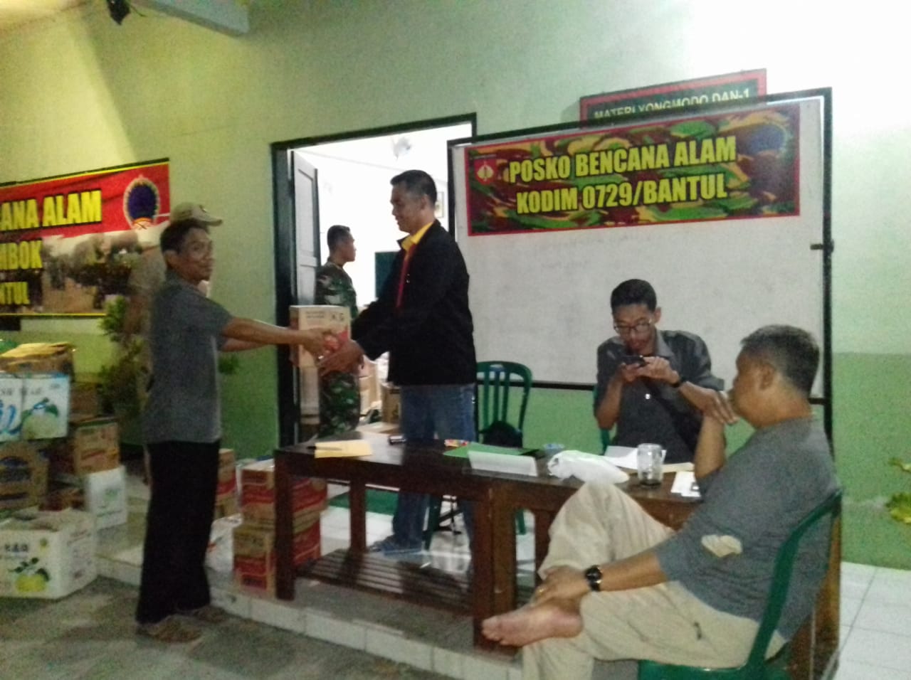 Peduli Korban Gempa Lombok NTB Kodim 0729  Bantul  Kirim Bantuan 
