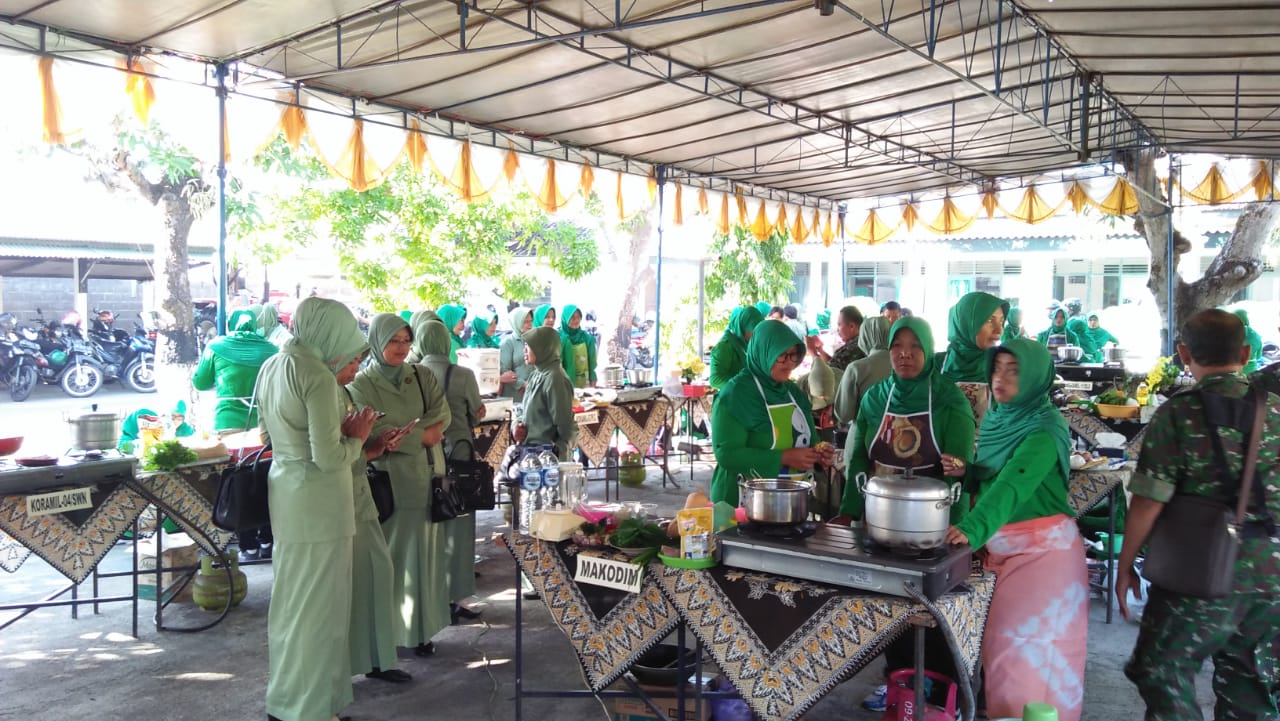 Peran Aktif Persit Kodim 0729 Dalam Ketahanan Pangan Di Butuhkan  