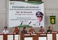 Lurah Patalan Jetis Bantul Lantik…