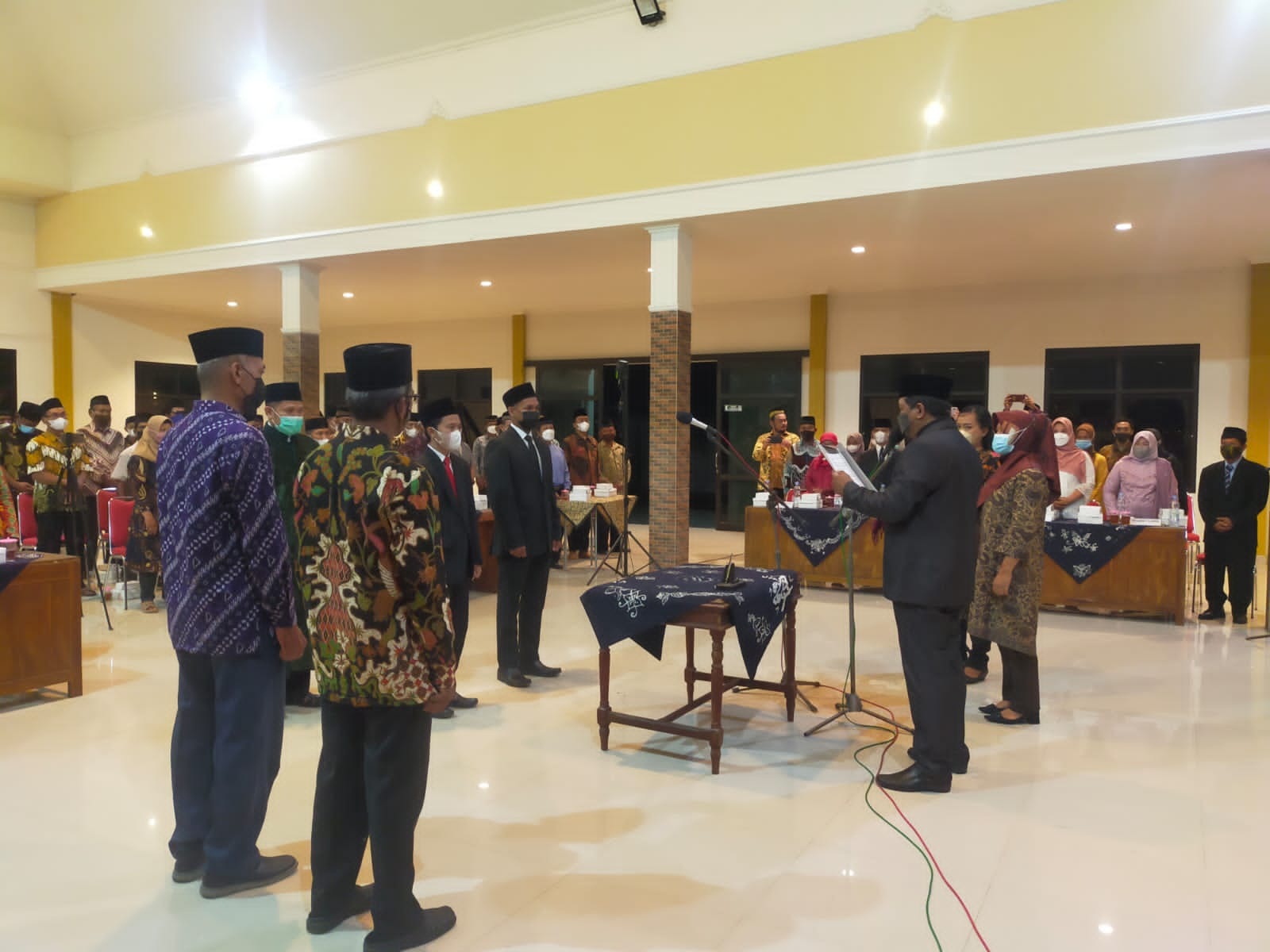 1 Dukuh 1 Kaur Tatalaksana Mulyodadi Bantul Di Lantik Lurah 