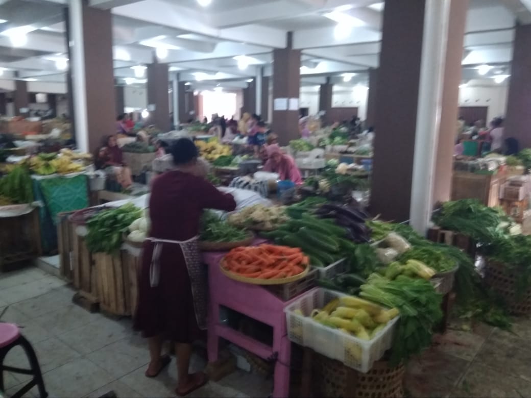 Pedagang Pasar Muntilan Diminta Segera Pindah ke Bangunan Pasar Baru