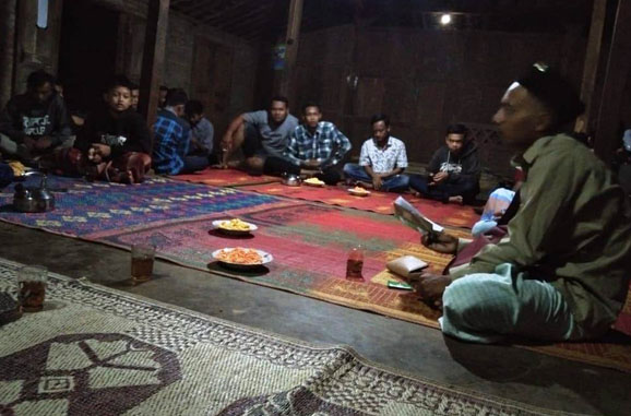 Karangtaruna  Bulurejo Monggol Saptosari Gunungkidul  Rakor  Rutin Bahas Baksos dan Pengumpulan Dana 