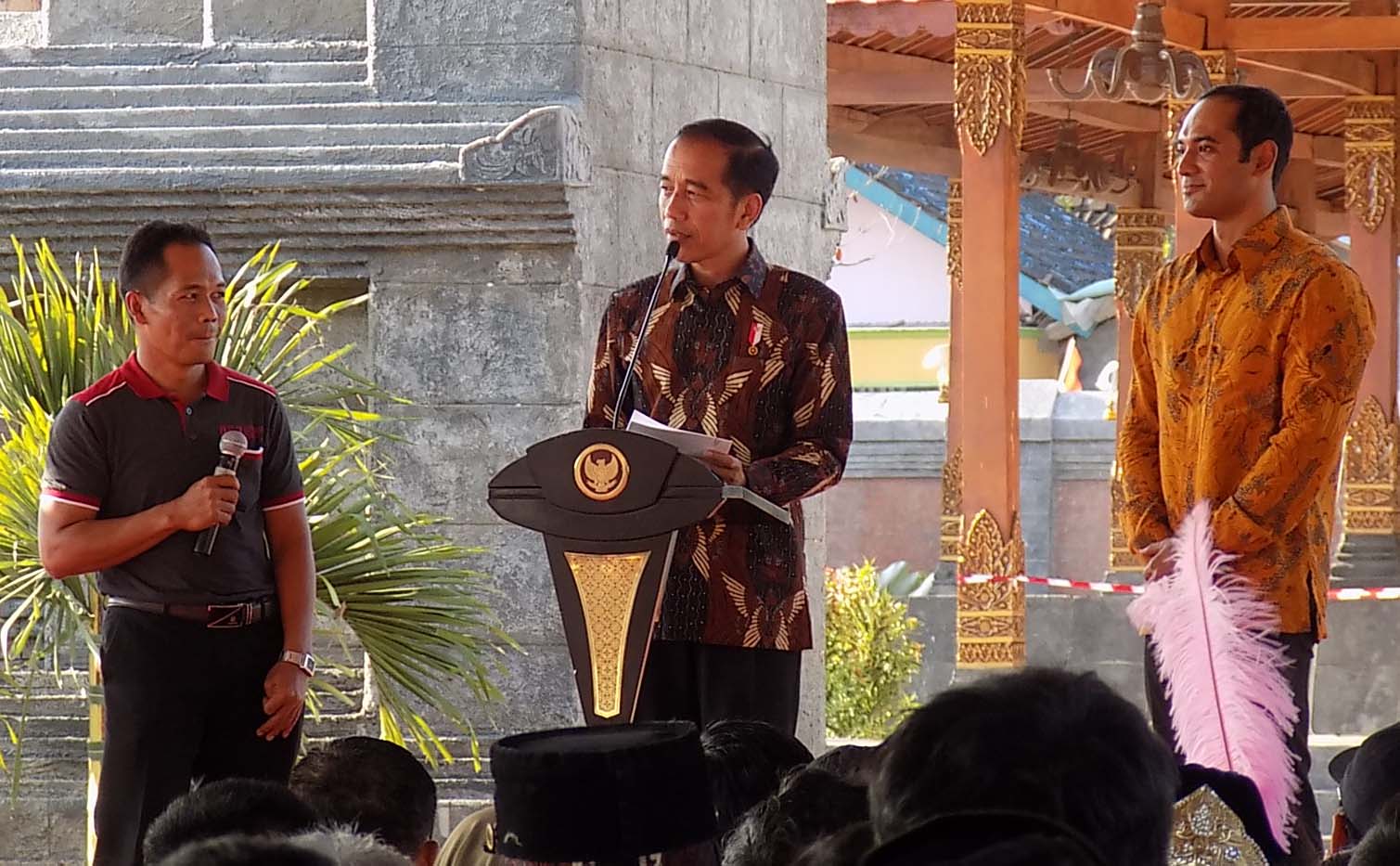 Presiden di Tegur Warga ‘Salah Ucap Gemplong Yang Benar Gamplong 