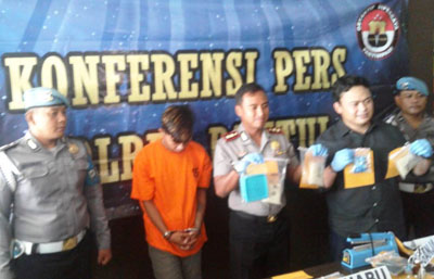 Polres Bantul Gulung Sindikat Pelaku Perdagangan Narkoba Senilai 1,5 Milyar 