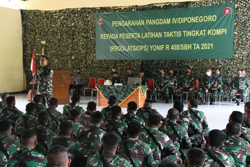 Prajurit  TNI Di Tuntut Miliki Kesiapan Tempur Yang Optimal