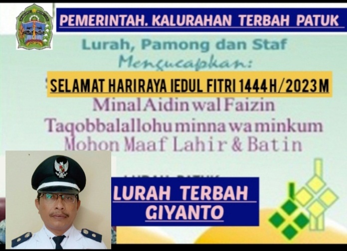  Selamat  hari raya  lebaran 2023 maaf lahir batin 