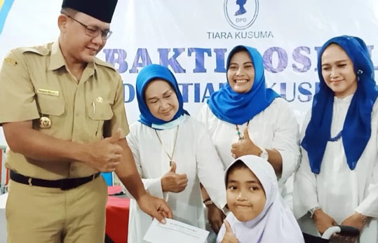 Baksos tiara kusuma sleman wujud kepedulian 
