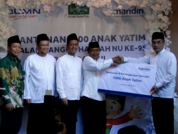 1.048 Anak Yatim Dapat Santunan PCNU Bantul