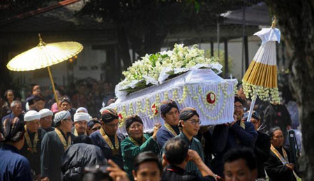 Kanjeng Raden Ayu Nindyokirono Istri Sultan HB IX Di Makamkan di Imogiri