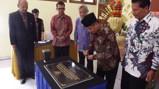 Gereja Kristen Jawa Wonosari, Kebonjero, Pengkol  di Resmikan Bupati Gunungkidul