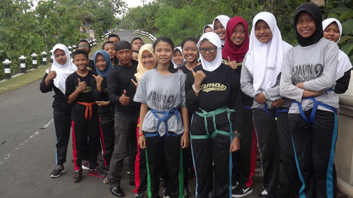 SMA Negeri 1 Wonosari  Ajarkan Olahraga Menantang