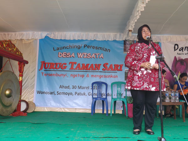 Bupati Gunungkidul Badingah “Mengatakan Gunungkidul Surga Tersembunyi. 