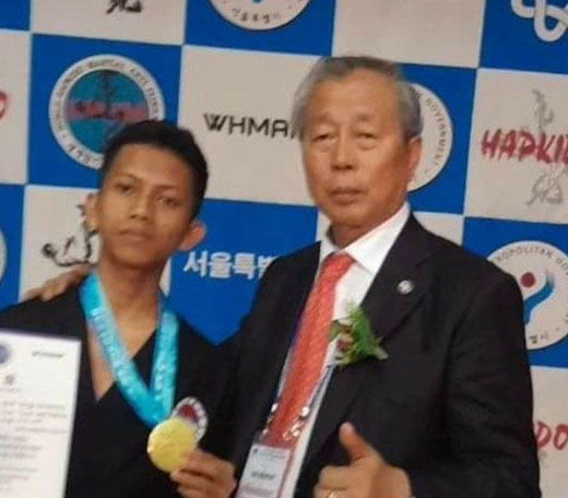 Gallant Pelajar Man Wonosari  Gunungkidul Sabet Prestasi Kejuaraan Internasional Hapkido  2023 Di Seoul Korsel 