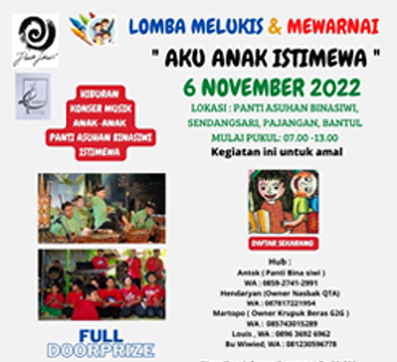 UMKM KPKOY BESERTA DONATUR SAJIKAN PERHELATAN DAN AMAL 