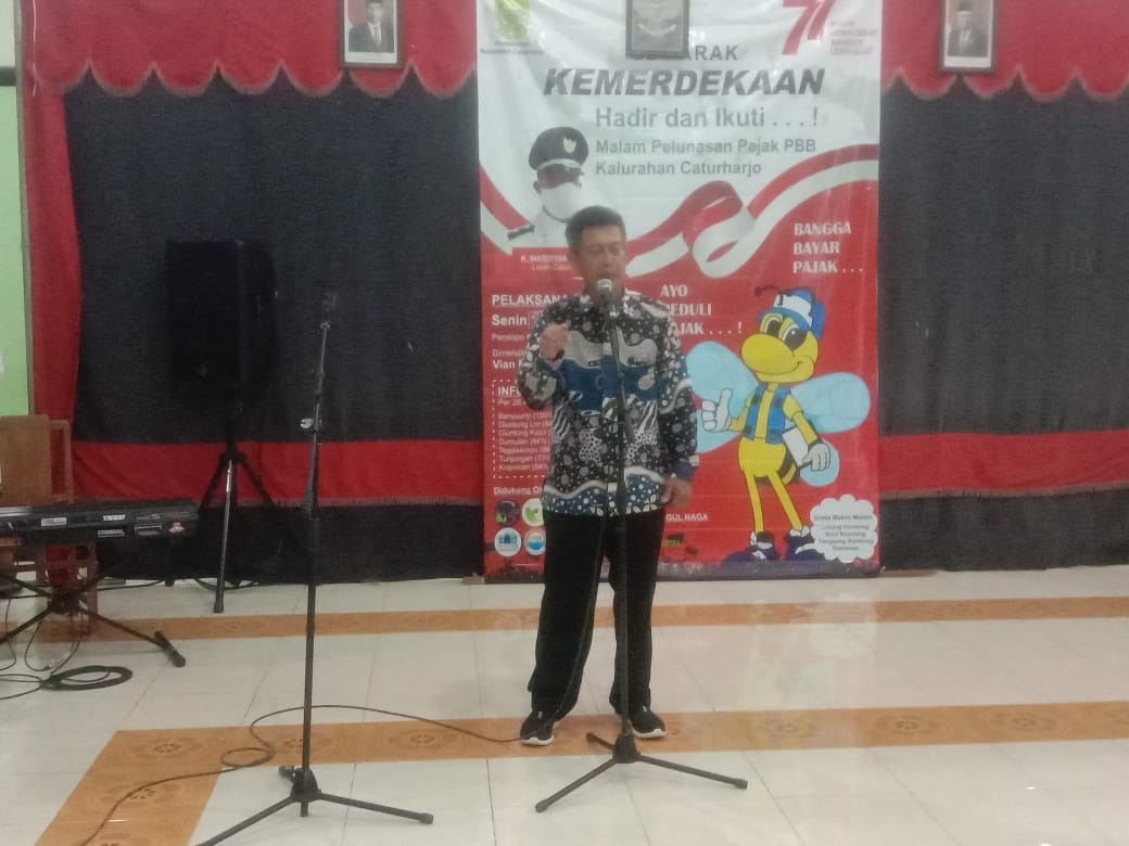 Kalurahan Caturharjo Pandak Bantul Targetkan Lunas PBB 100 Persen