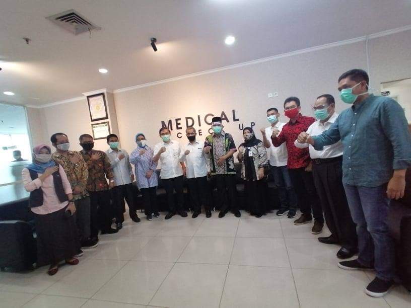 Kadindat Cabup  dan Cawabup Gunungkidul  Medical Cek 
