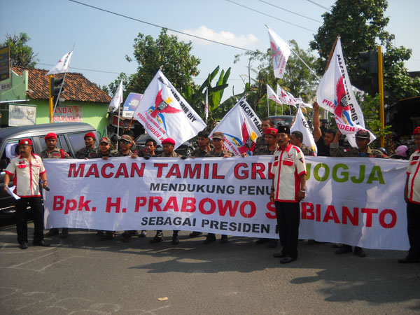 GRIB Macan Tamil Deklarasikan Relawan Prabowo