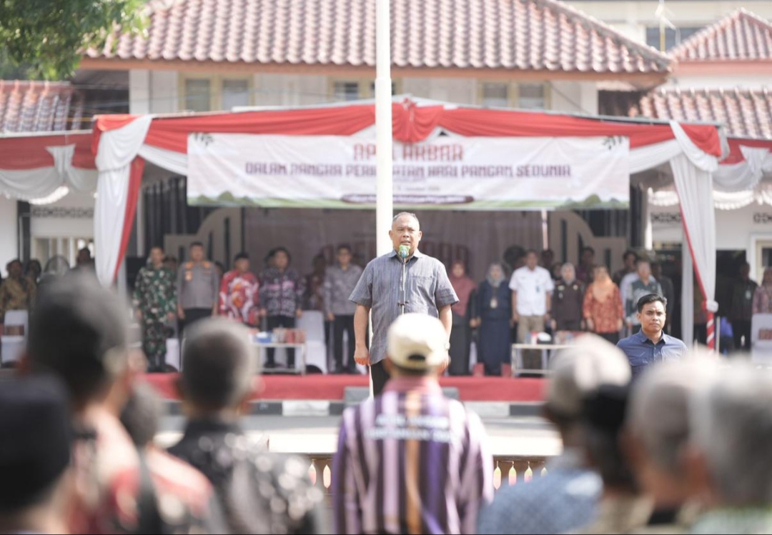 Apel akbar dipimpin langsung Bupati Sleman, Harda Kiswaya, SE. MSi.