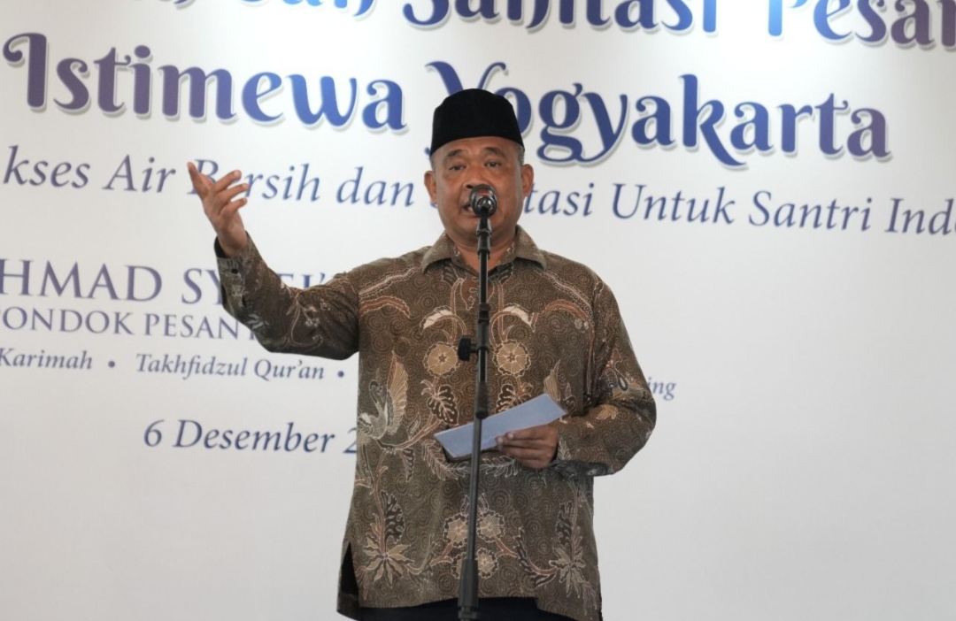 Bupati Sleman Buka Festival WASH. Upaya Dukung Pemenuhan Air Bersih dan Sanitasi di Pesantren