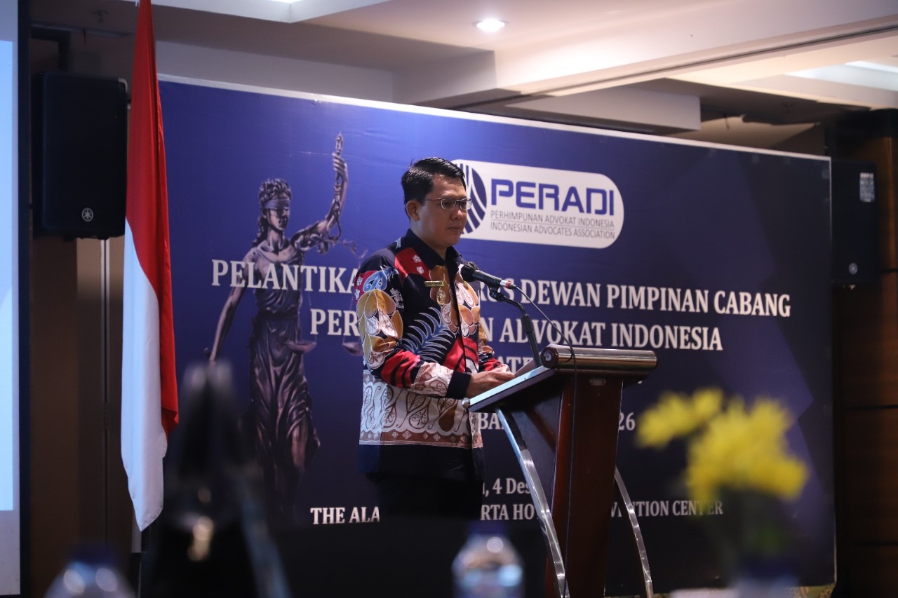 Wabup Sleman Danang Advokat Peradi Sleman Dapat Menjalankan Profesinya Secara Profesional 