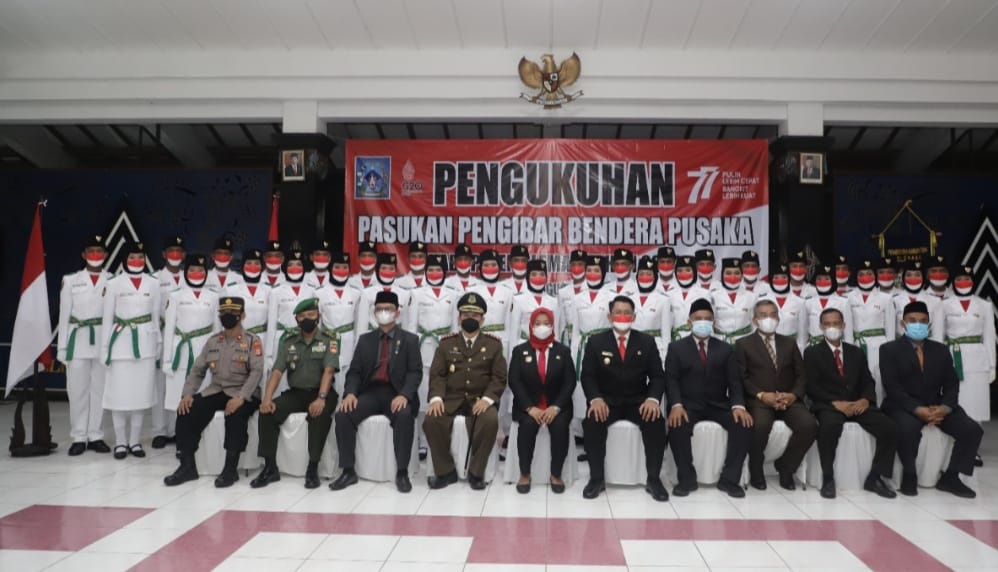 36 Paskibraka Sleman 2022 Di Kukuhkan 