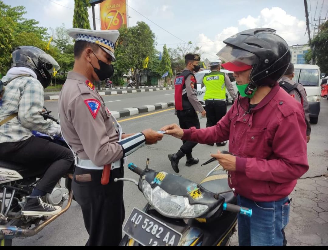 POLDA DIY MEMASUKI HARI KE-9 LAKSANAKAN OPERASI ZEBRA PROGO 2022