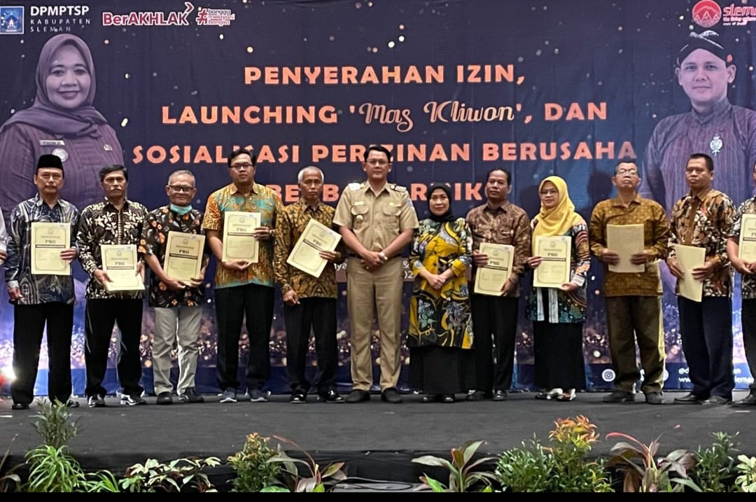 INOVASI SLEMAN DORONG KEMUDAHAN PELAYANAN PERIZINAN UMKM SLEMAN
