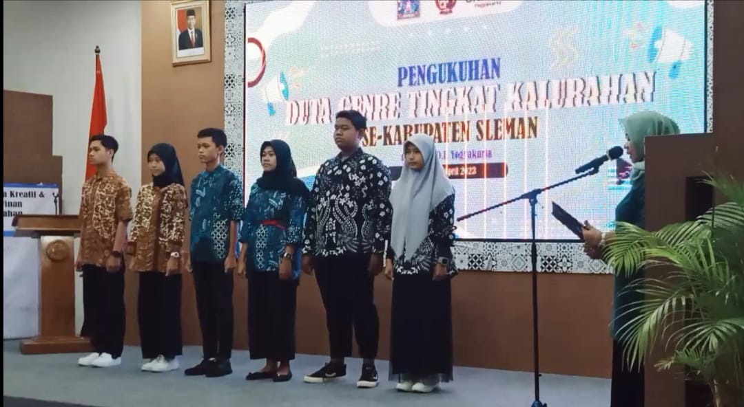  172 DUTA GENRE TINGKAT KALURAHAN SE- KABUPATEN SLEMAN DIKUKUHKAN 