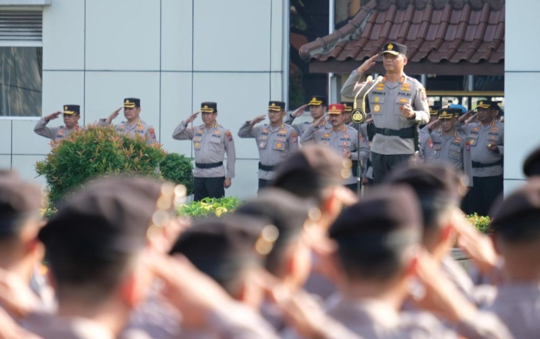 POLDA DIY GELAR APEL KESIAPAN PENGAMANAN ASEAN SOMTC