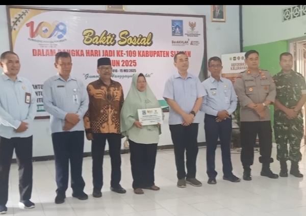 Sambut Harlah Sleman Th 2025 Sebanyak 230 Warga Margoagung Terima Bansos