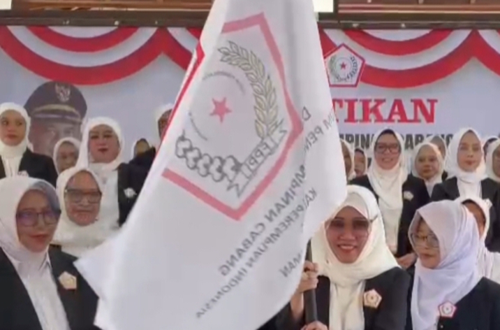 Inung Ketua  FPPI Sleman Dilantik Kibarkan Bendera Pataka Ke Seluruh Wilayah Kabupaten Sleman
