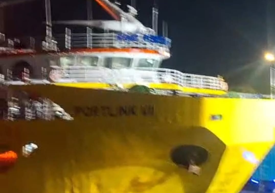 Kebakaran KMP Portlink VII Di ASDP Ketapang Penyebab Kebakaran Masih Diselidiki