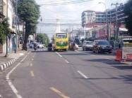 Inilah Suasana Lengangnya Perempatan…