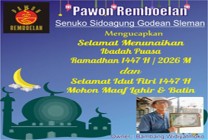 Pawon Remboelan Senuko Godean Mengucapkan Selamat Menunaikan Ibadah  Puasa Ramadhan 1447 H/2026