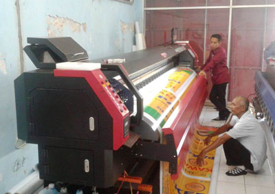 Omset Anjlok  ‘Perumda ADB Unit Dharmaprint Bantul Bertahan Di Tengah Pandemi   