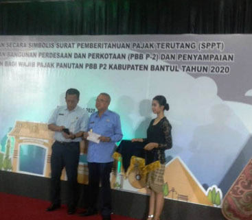 Launching Penerbitan SPPT PBB Secara Eketronik  Memudahkan wajib Pajak 