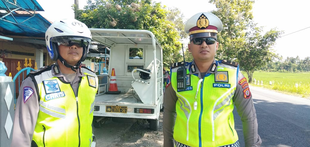 Tekan Angka Kecelakaan, Unit Lantas Polsek Sentolo  Kulonprogo Gelar Razia