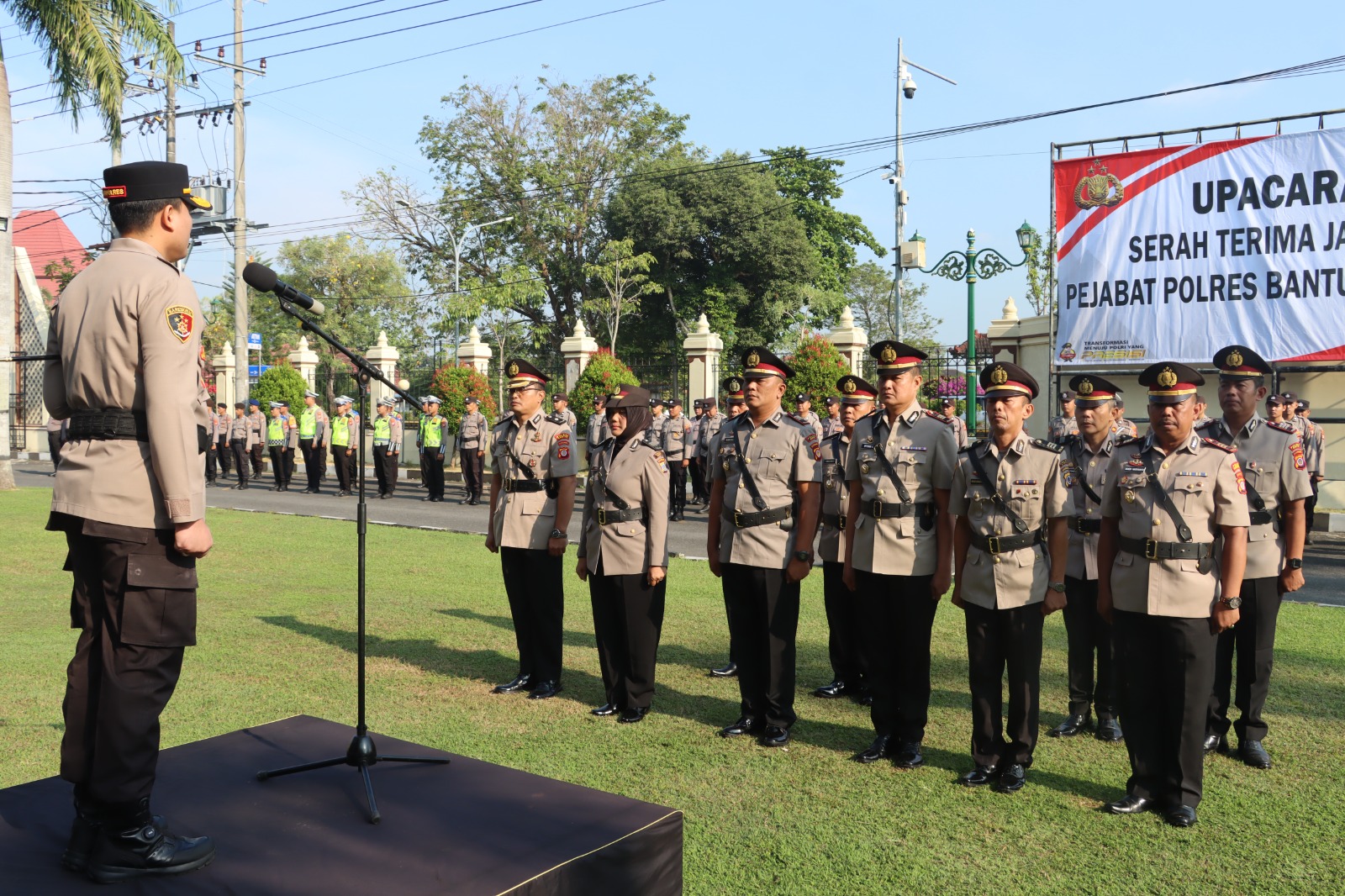 Inilah Sertijab dan Rotasi Pejabat Polres Bantul 2026