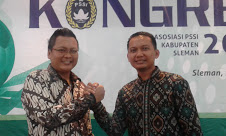 Hasil-Konggres 'Wahyudi Kurniawan Sip, Nahkodai PSSI  Sleman 2017-2021 '