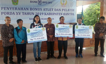 Waoow Pemkab Bantul Porda XV Atlet DI Kucuri Bonus 7 Milyar 