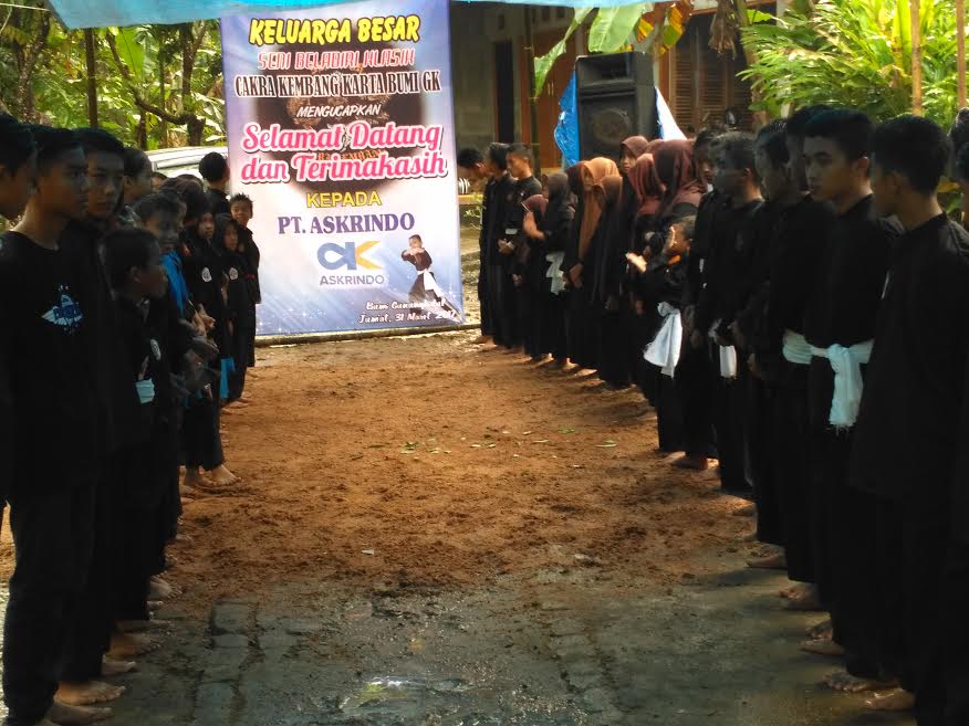 Seni Bela Diri Cakrakembang Gunungkidul  Di Suport Perusahaan 