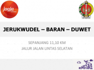 Perubahan Jalur Pembangunan JJLS…