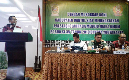 Subandrio Kembali Nahkodai Koni Bantul