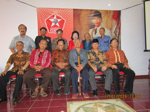 Hut 57  Gerakan siswa Nasional Meneguhkan kembali nilai nilai pancasila  di kalangan pemimpin bangsa