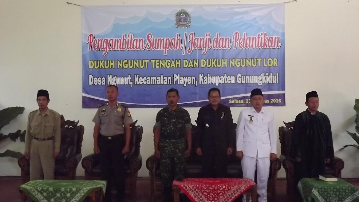Camat Playen, Gunungkidul Tekankan  setiap proyek wajib Pasang  Papan Nama Proyek dan Jam Kerja