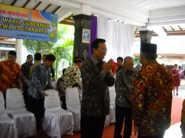 Gubernur Gelar Syawalan Bersama, Berharap Danais Dapat Diserap Maksimal